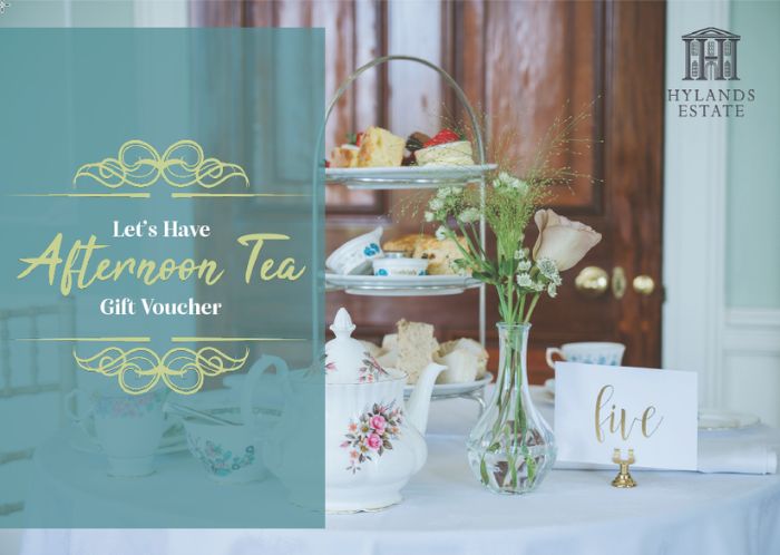 Let's have Afternoon Tea gift voucher.