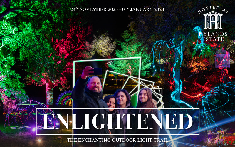 Enlightened at Hylands Estate. 24th November 2023 to 1 January 2024.