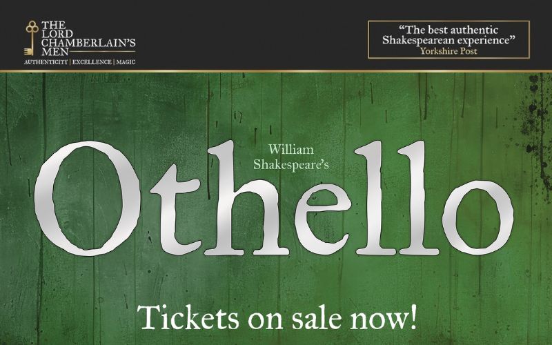 William Shakespeare's Othello. Tickets on sale now.
